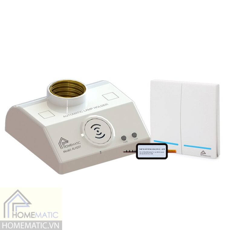 Đui đèn cảm ứng radar đa năng cao cấp ALH201