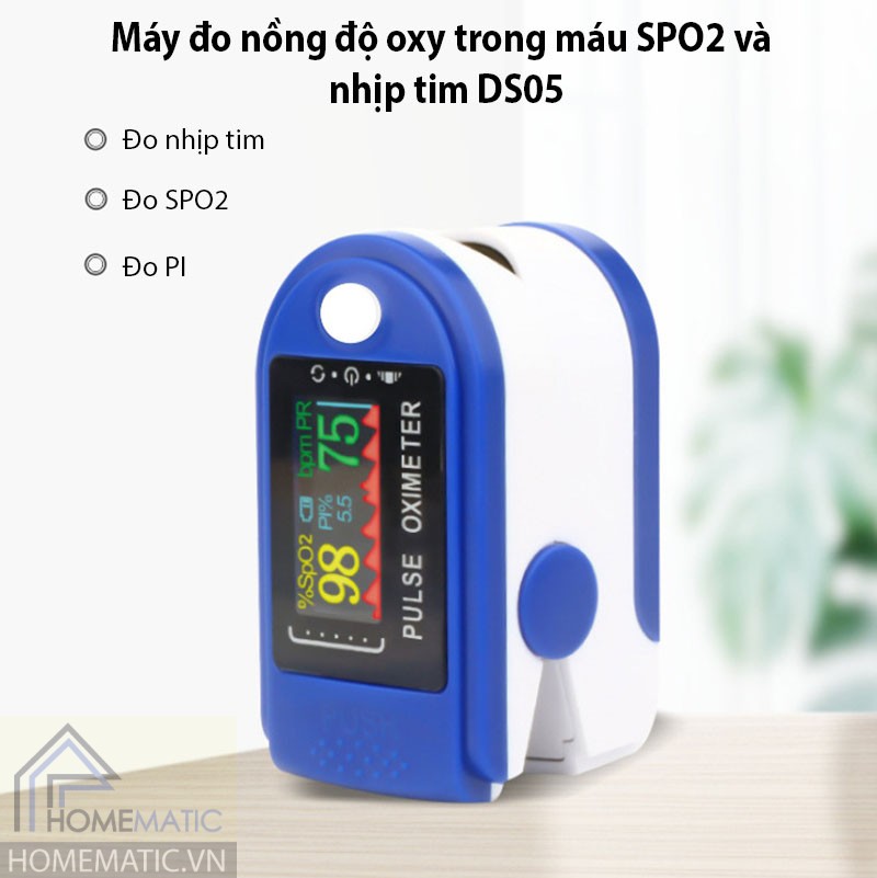Máy đo nồng độ oxy trong máu SP02 và nhịp tim DS05