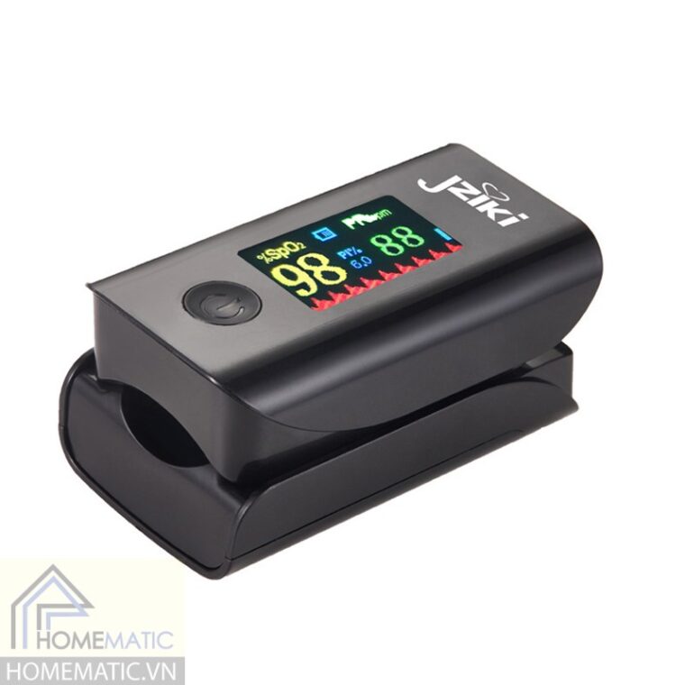 Máy đo nồng độ oxy trong máu SPO2 và nhịp tim JZIKI JZK018