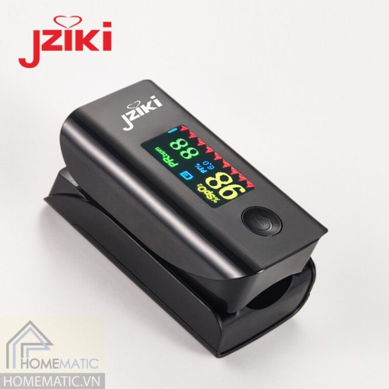 Máy đo nồng độ oxy trong máu SPO2 và nhịp tim JZIKI JZK018