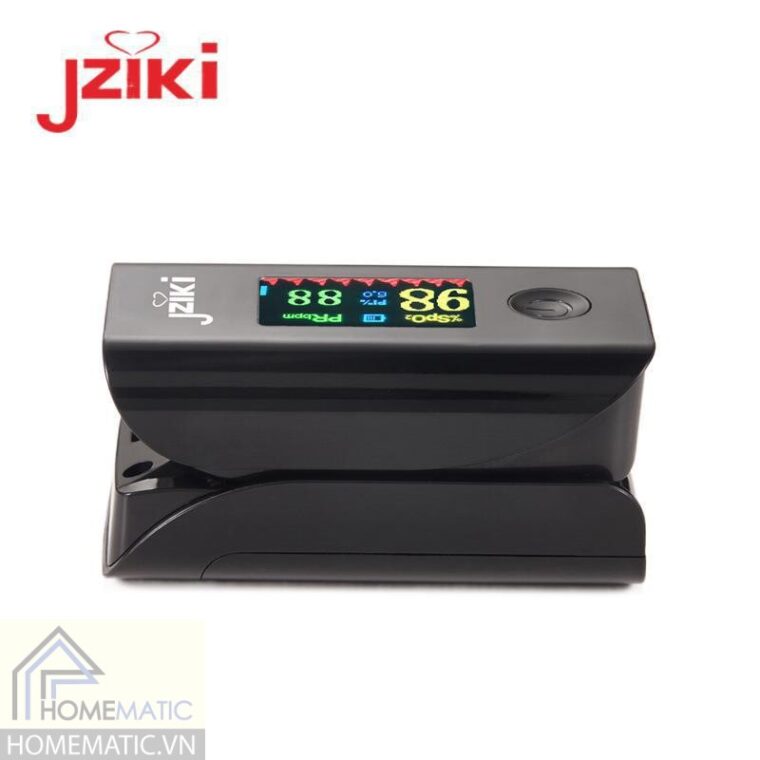 Máy đo nồng độ oxy trong máu SPO2 và nhịp tim JZIKI JZK018