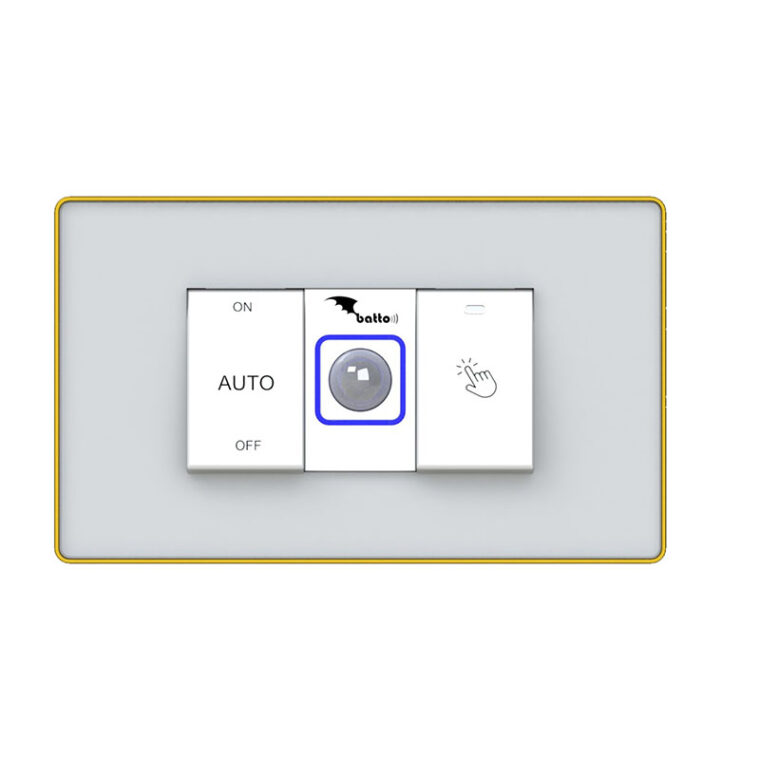 Bộ Công Tắc Cảm Biến Chuyển động Hồng Ngoại Mặt Kính Cường Lực Dpw-p10gw