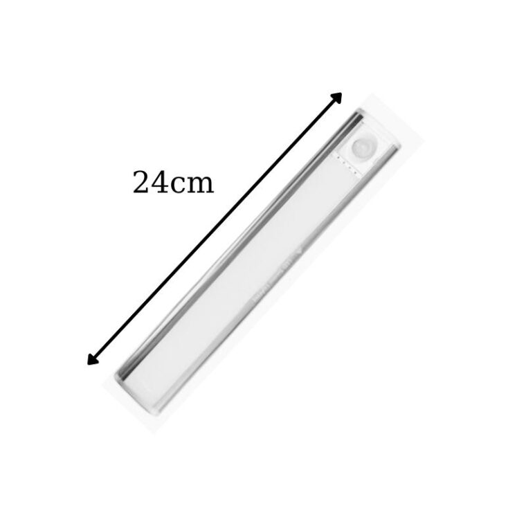Đèn Led Cho Tủ Quần áo, Tủ Bếp Cảm Biến Vỏ Nhôm Hiện đại Dùng Pin Sạc Hm-al