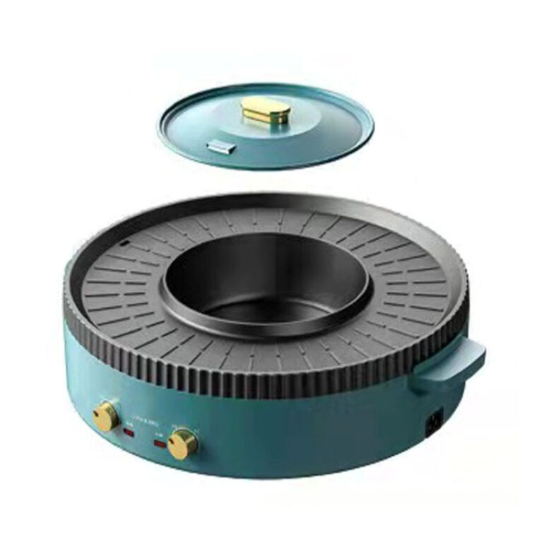 Bếp Lẩu Nướng điện Tròn Nineshield Blnt