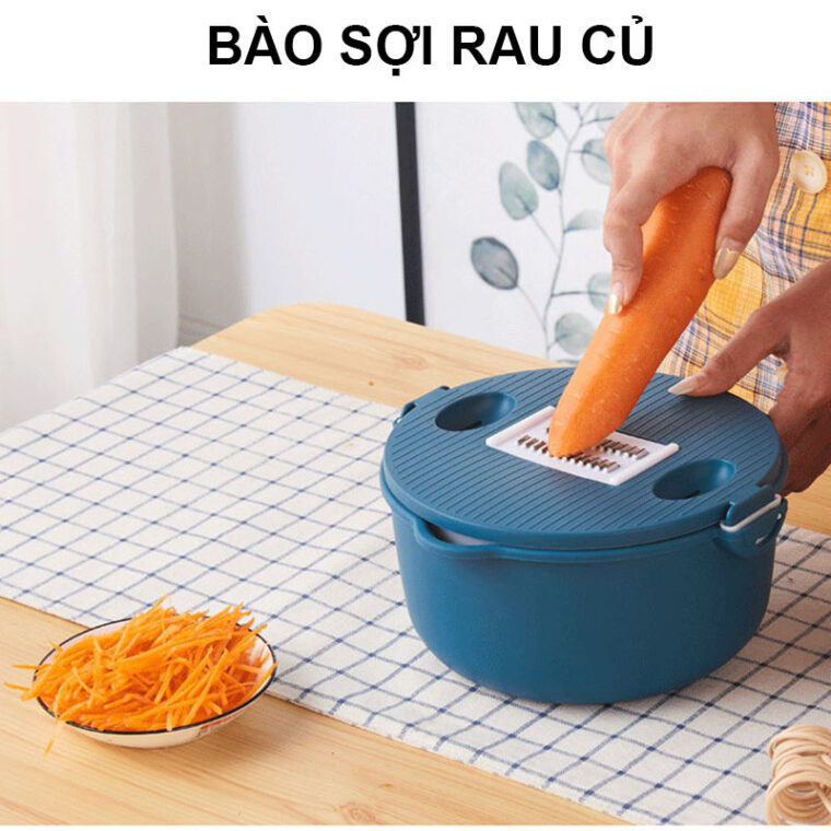 Bộ Nạo Rau Củ đa Năng 12 Chi Tiết
