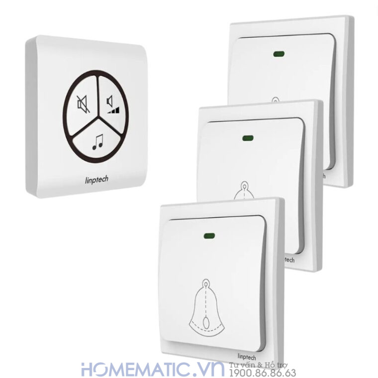 Chuông Không Dây, Không Dùng Pin Linptech Lp100sw