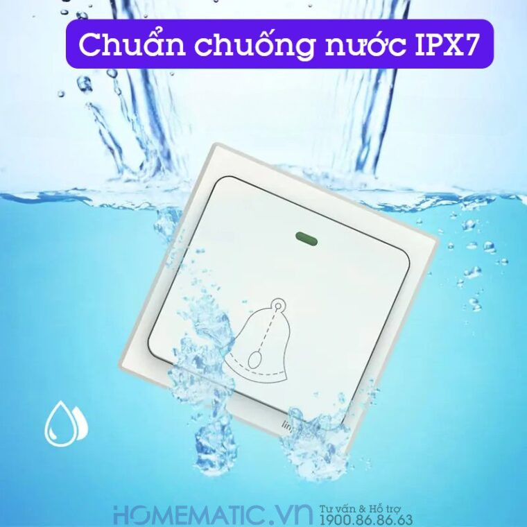Nút bấm chống nước chuẩn IPX7