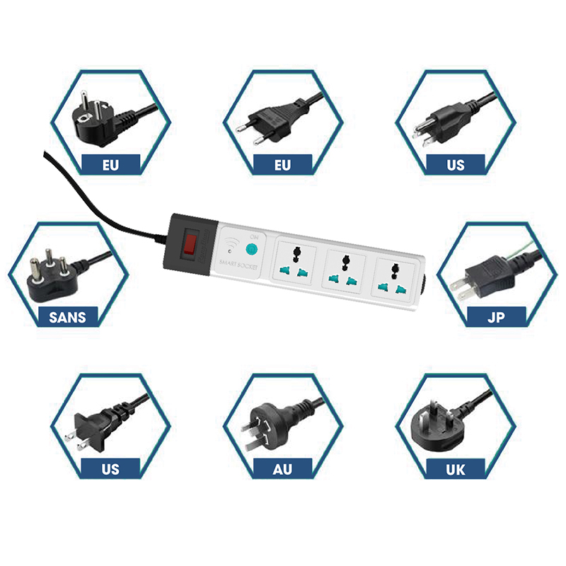 Ổ Cắm điện Thông Minh Wifi Rạng Đông Kéo Dài Oc02wf