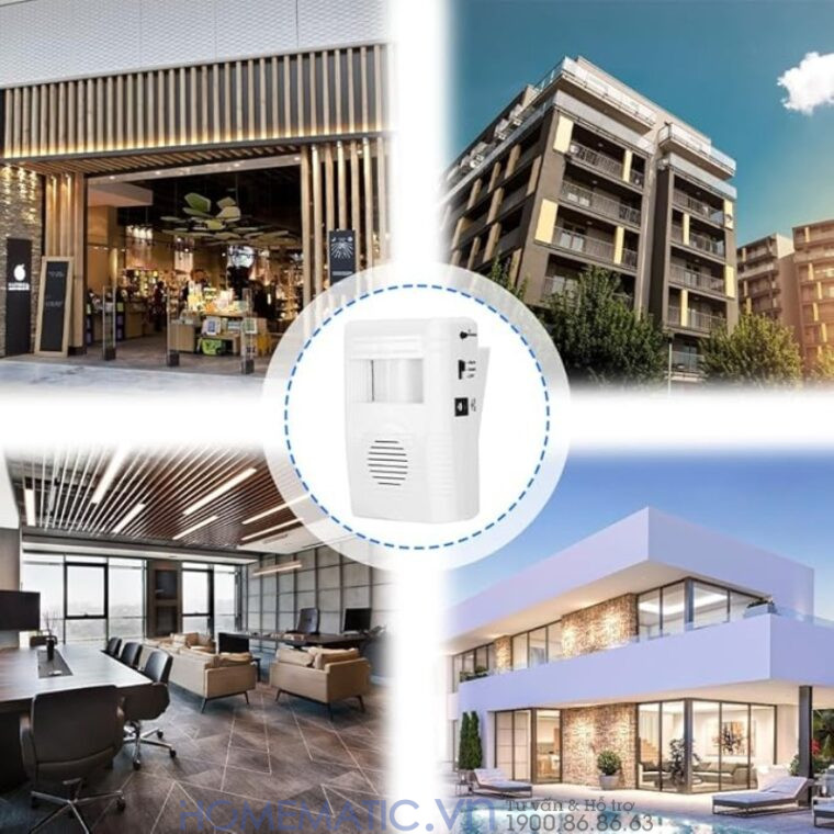 Chuông Báo Khách Hồng Ngoại Ht-bk01