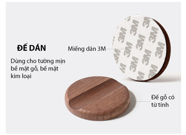 Đèn Led Trang Trí Gắn Tường Cảm Biến Bằng Gỗ Cao Cấp No-hb