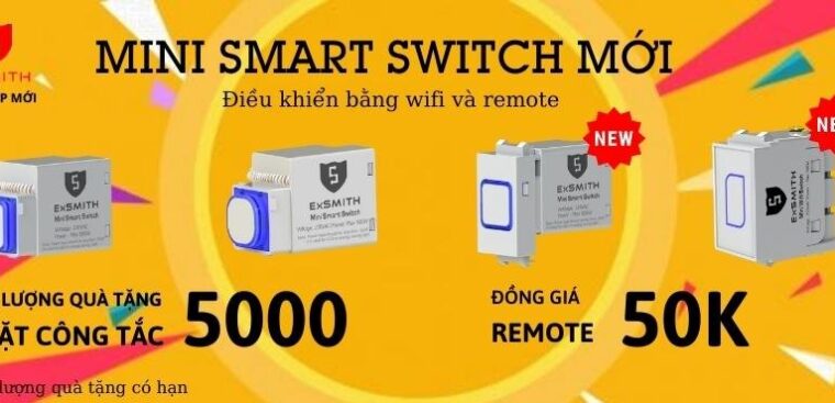 Exsmith Tài Trợ Mua Remote đồng Giá 50k Exsmith Tài Trợ Mua Remote đồng Giá 50k