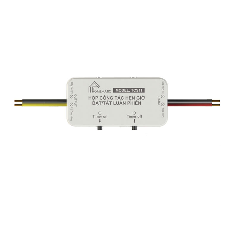 Hộp Công Tắc Hẹn Giờ Tắt Bật Luân Phiên Homematic Tcs11