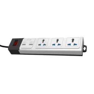 Ổ Cắm điện đa Năng Có Cổng Usb Rạng Đông Chống Sét, Chống Quá Tải Oc02.usb