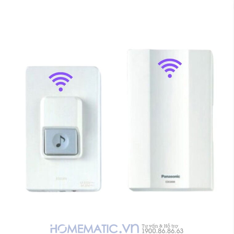 Chuông Cửa Không Dây Panasonic Chống Nước Pebg8-wd