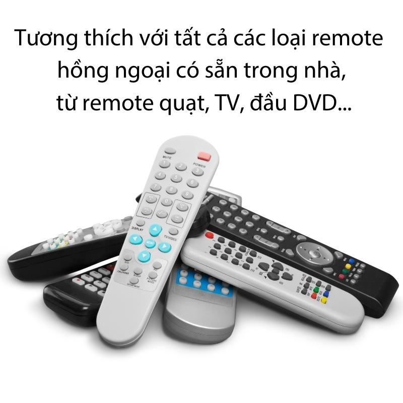 Công Tắc điều Khiển Từ Xa Bằng Remote Hồng Ngoại Hạt Tròn Hmx-3c-tirv1 Công Tắc điều Khiển Từ Xa Bằng Remote Hồng Ngoại Hạt Tròn Hmx-3c-tirv1
