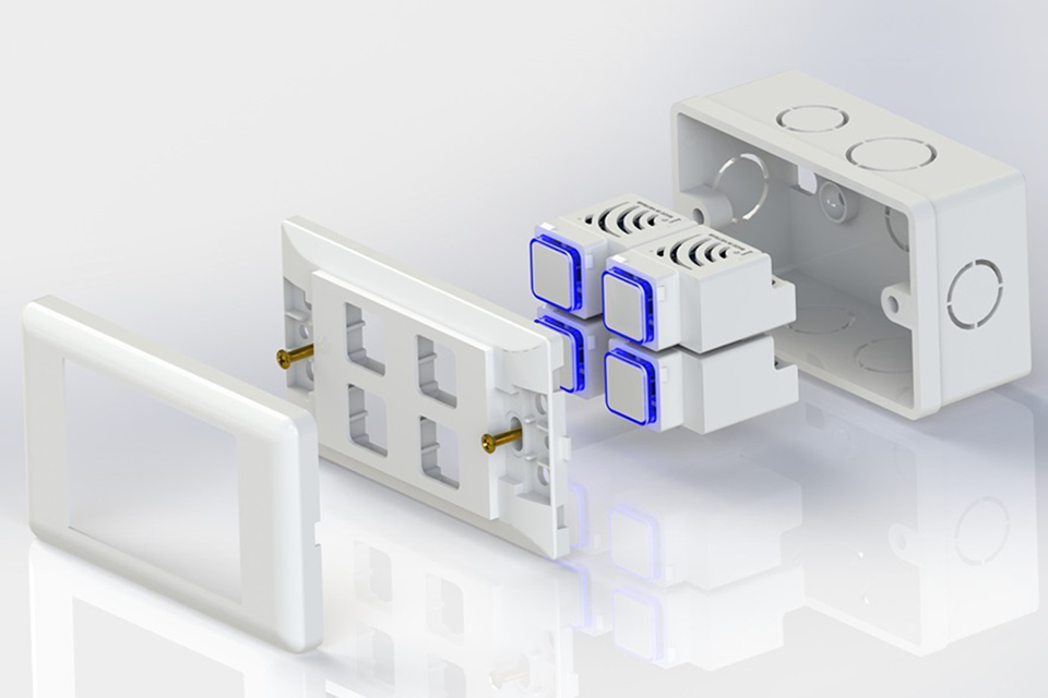 Công Tắc điều Khiển Từ Xa Ir Batto Btx-3s-tirv1 (hạt Vuông) Công Tắc điều Khiển Từ Xa Ir Batto Btx-3s-tirv1 (hạt Vuông)