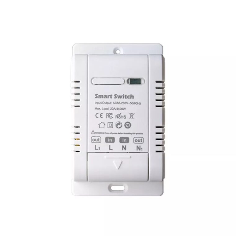 Công Tắc Thông Minh Wifi 20a đo Công Suất Hm-wl20
