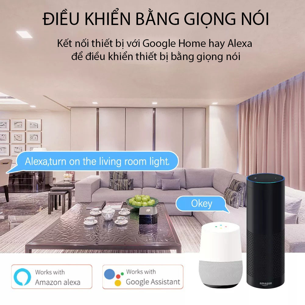 Công Tắc Thông Minh Wifi 20a đo Công Suất Hm-wl20