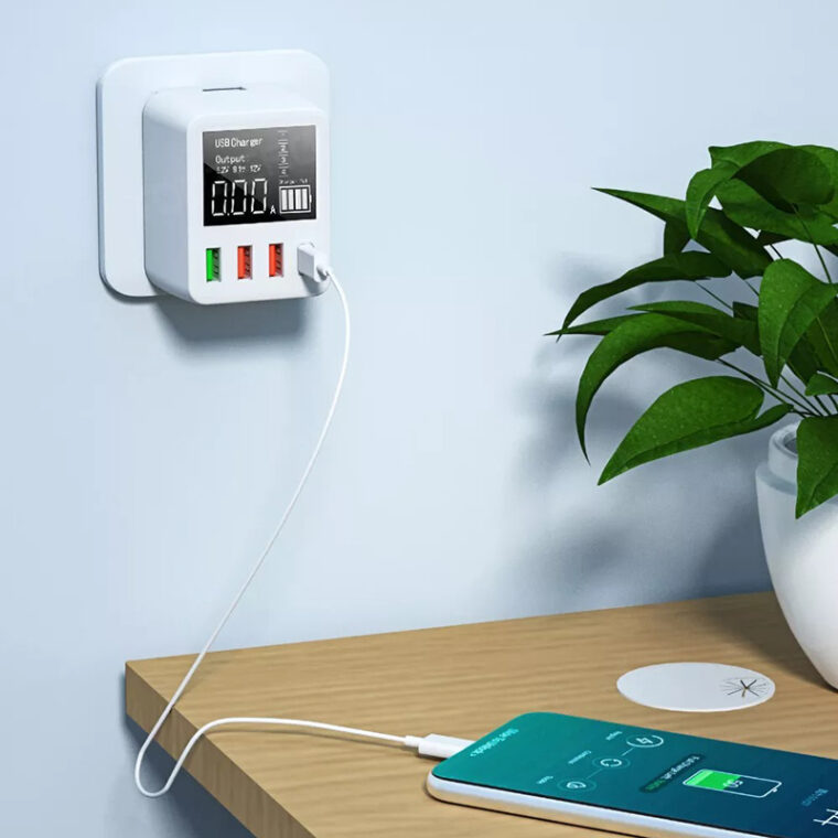 Củ Sạc điện Thoại Nhiều Cổng Hỗ Trợ Sạc Nhanh Topzero