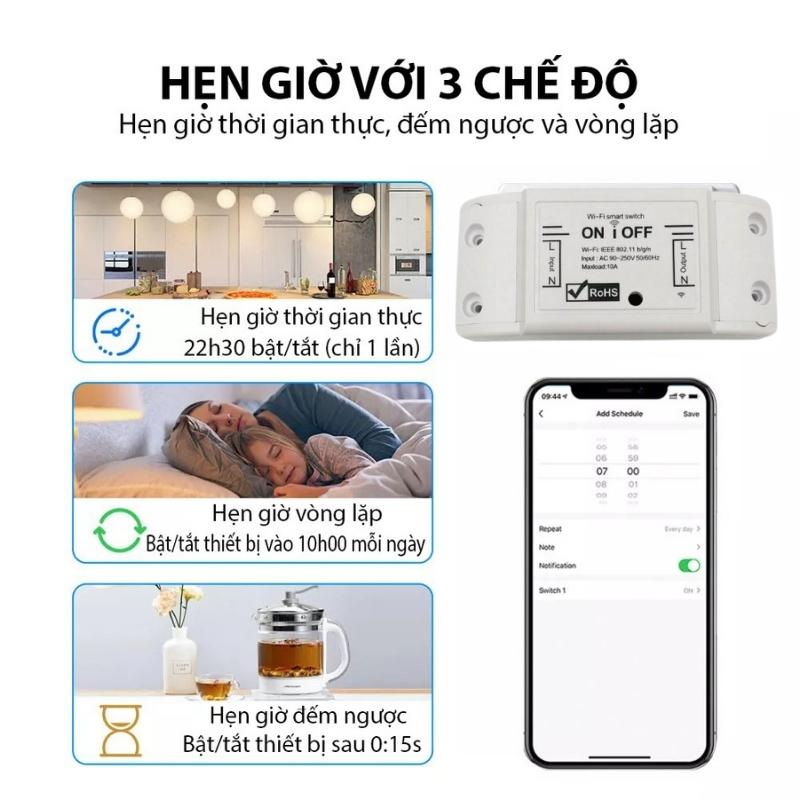 Hộp Công Tắc Thông Minh Wifi Tuya Hbm10 Hộp Công Tắc Thông Minh Wifi Tuya Hbm10