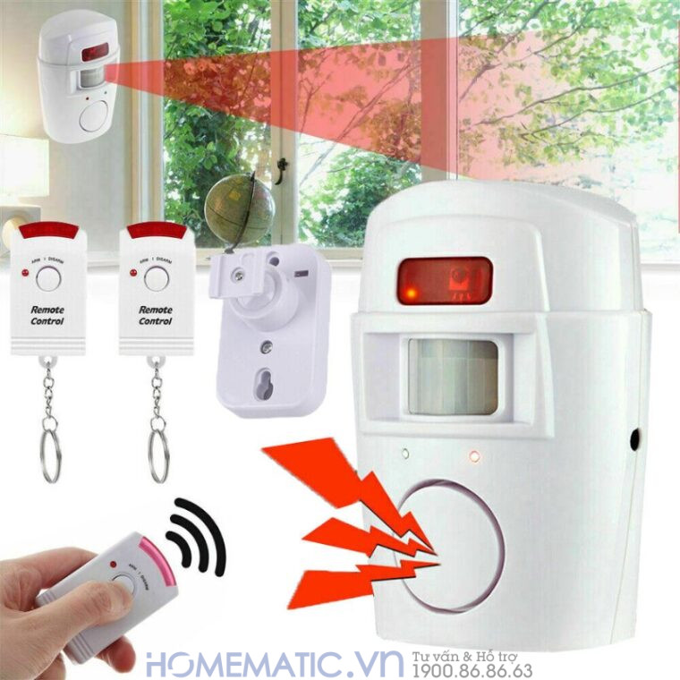 Báo động Hồng Ngoại điều Khiển Từ Xa Ctirv2