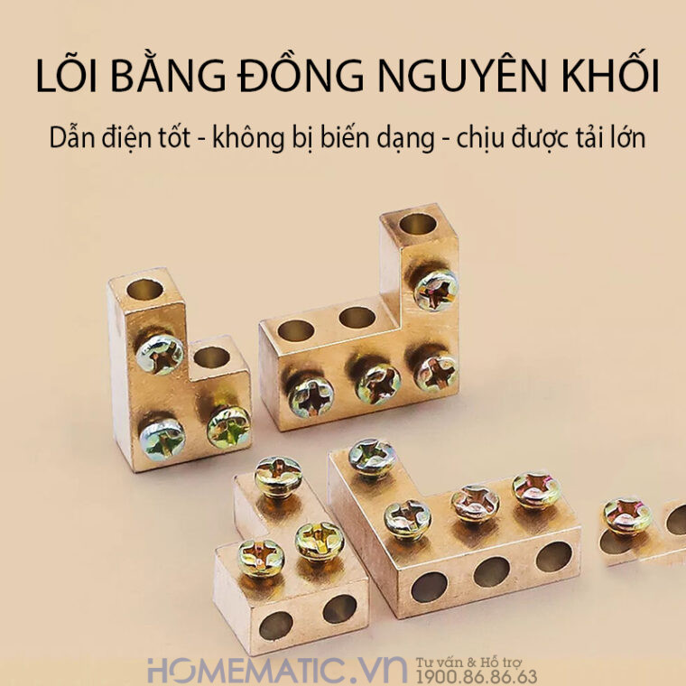 Bộ 2 Cút Nối Chia Dây điện 1 Ra 3 Zjl-0613