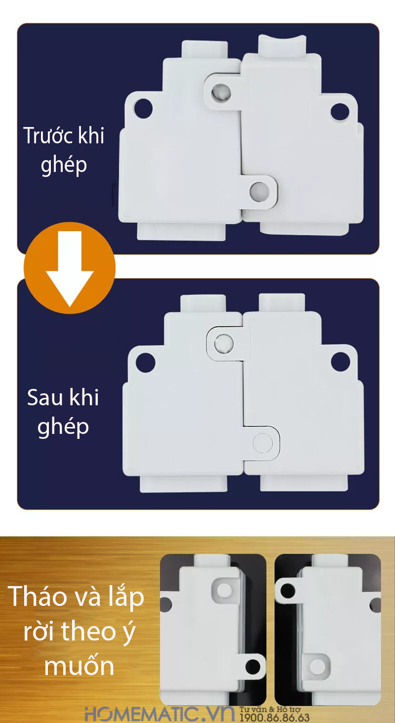 Bộ 2 Cút Nối Chia Dây điện 1 Ra 3 Zjl-0613