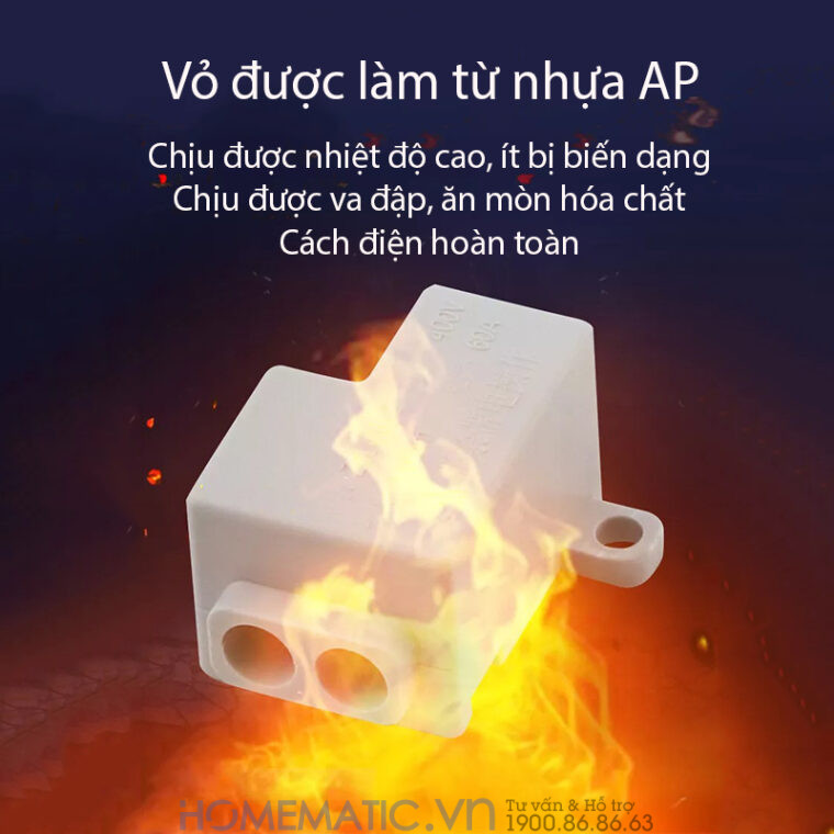 Bộ 2 Cút Nối Chia Dây điện 1 Ra 3 Zjl-0613