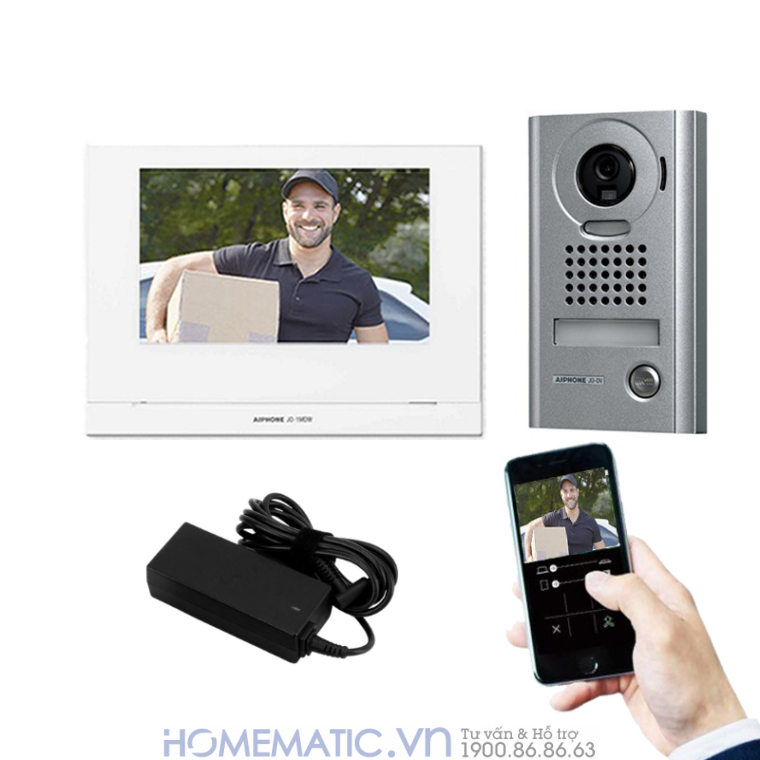 Chuông Cửa Màn Hình Wifi Japan Aiphone Jos-1fw Lắp âm Chống Nước Chuông Cửa Màn Hình Wifi Japan Aiphone Jos-1fw Lắp âm Chống Nước