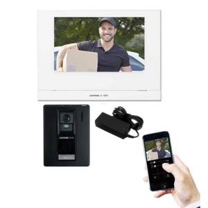 Chuông Cửa Wifi Có Camera Japan Aiphone Jos-1aw Chống Nước