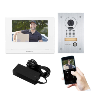 Chuông Hình Wifi Japan Aiphone Jos-1vw Lắp Nổi Chống Va đập