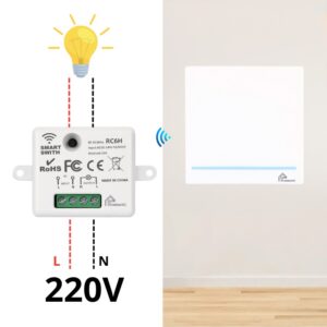 Công Tắc điều Khiển Từ Xa Bằng Remote Homematic Rc6h