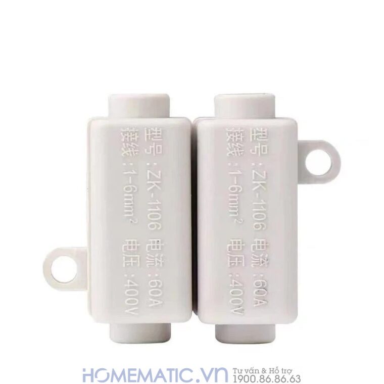 Cút Nối Dây điện 1 Cổng 60a Zk-1106
