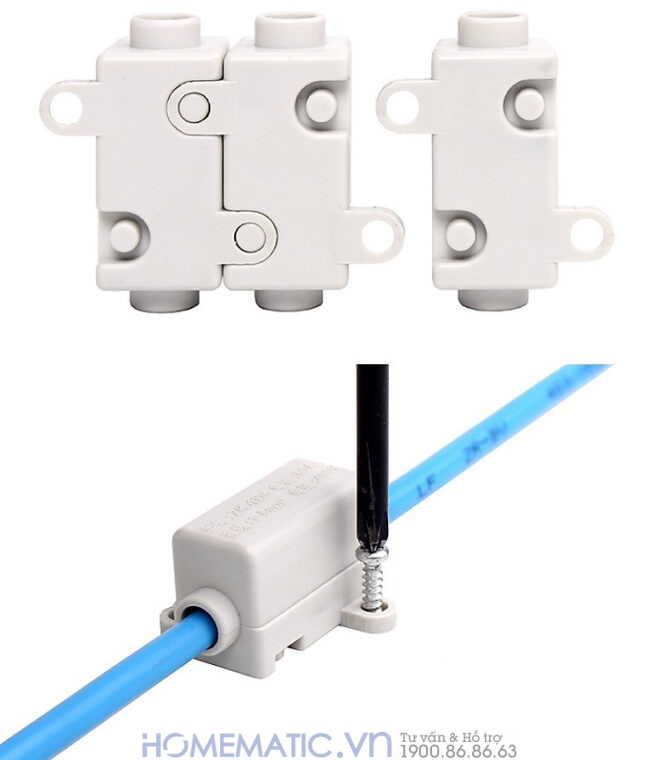 Cút Nối Dây điện 1 Cổng 60a Zk-1106