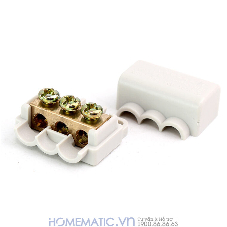 Cút Nối Dây điện 1 Ra 2 Cổng Zk-306