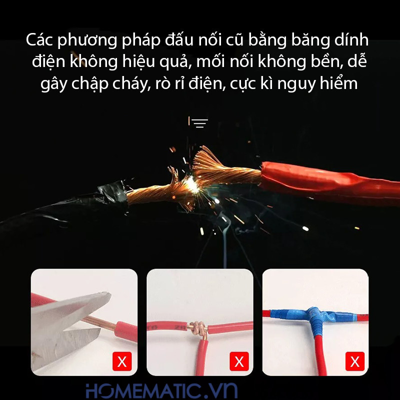 Cút Nối Dây điện Chữ T 1-6mm 60a Zk-t1