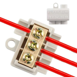 Cút Nối Dây điện Chữ T 1 Ra 3 Cổng 60a Zk-m306