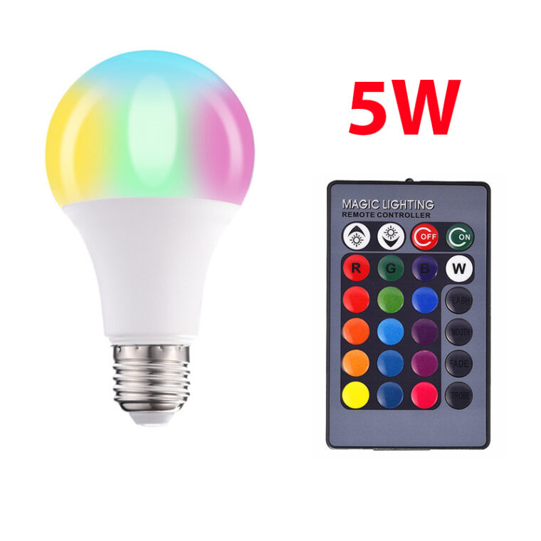 Đèn Led Rgb đổi Màu Led Trang Trí Kèm điều Khiển Từ Xa Mla
