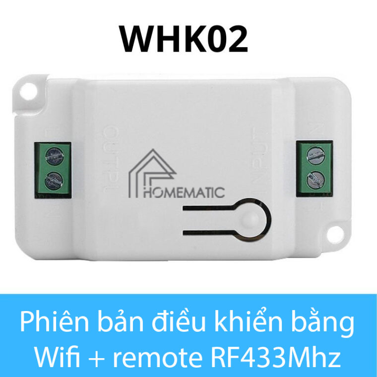 Hộp Công Tắc điều Khiển Từ Xa Homematic Whk