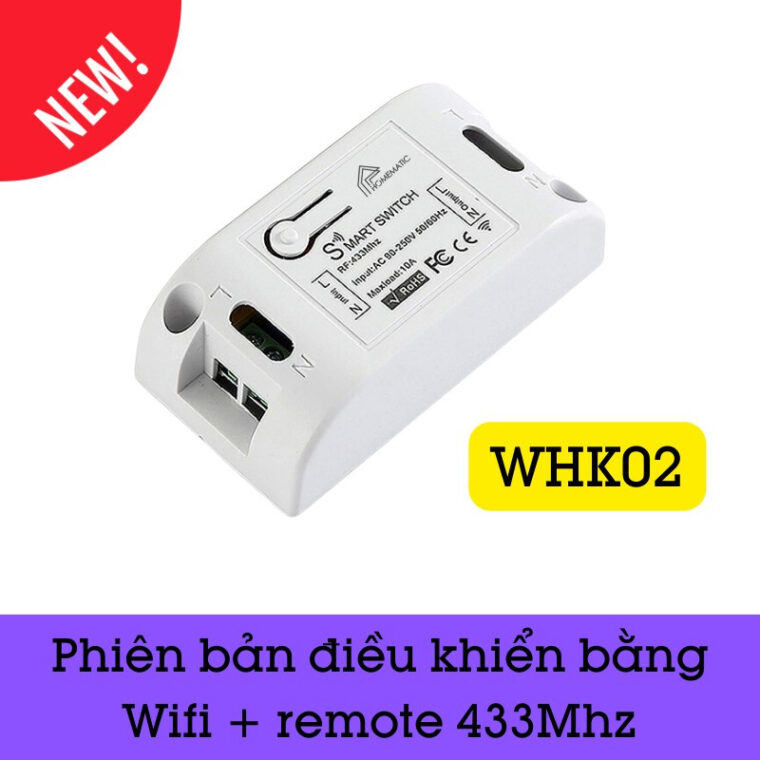 Hộp Công Tắc điều Khiển Từ Xa Homematic Whk