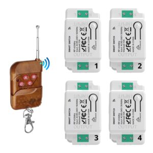 Hộp Công Tắc điều Khiển Từ Xa Homematic Whk bộ 1 remote 4 công tắc