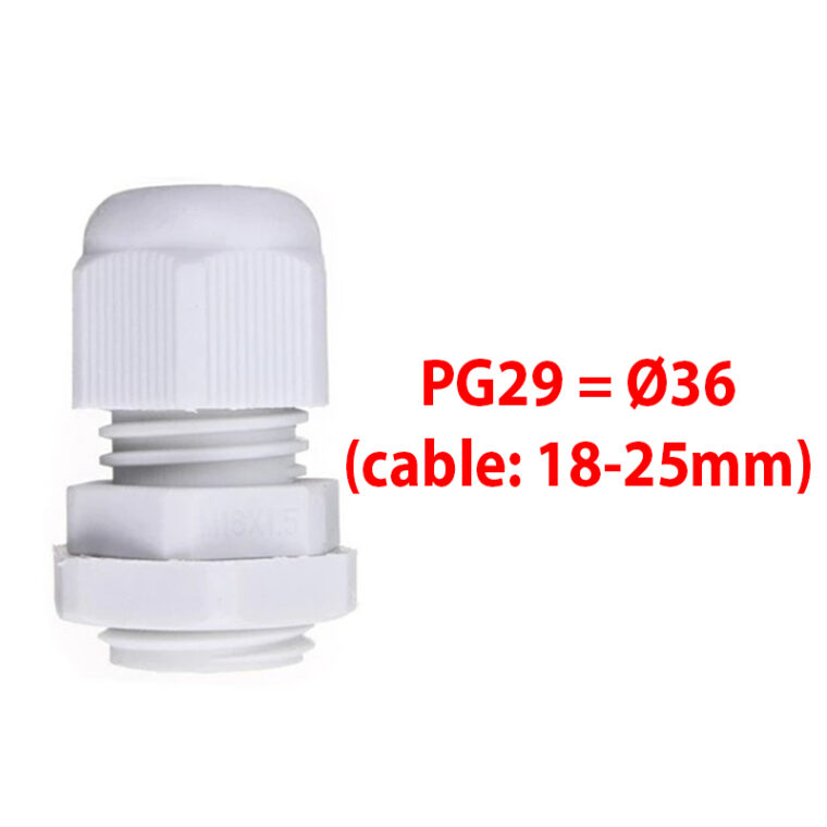 Ốc Siết Cáp Nhựa Chống Nước Pg Các Kích Cỡ (gói 10 Chiếc)