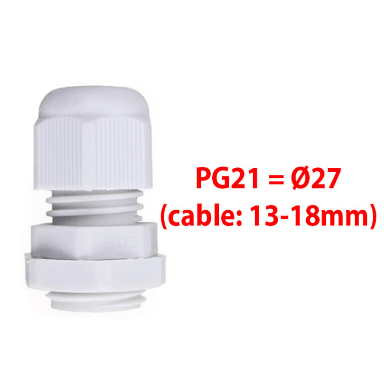 Ốc Siết Cáp Nhựa Chống Nước Pg Các Kích Cỡ (gói 10 Chiếc)