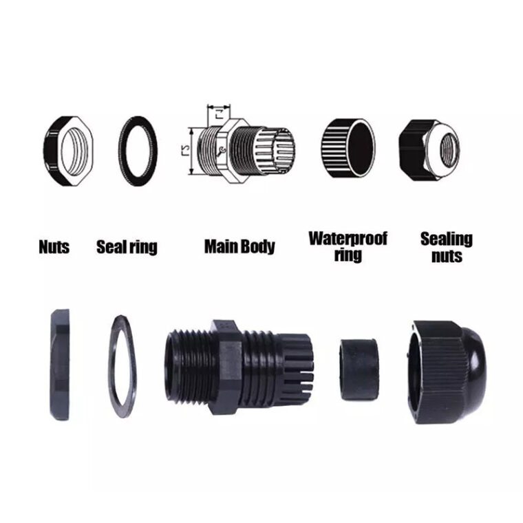 Ốc Siết Cáp Nhựa Chống Nước Pg Các Kích Cỡ (gói 10 Chiếc)