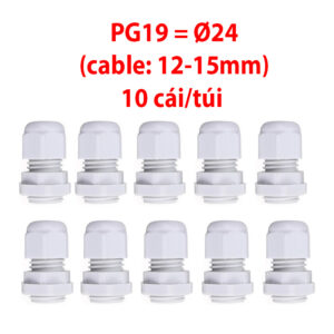 Ốc Siết Cáp Nhựa Chống Nước Pg Các Kích Cỡ (gói 10 Chiếc)
