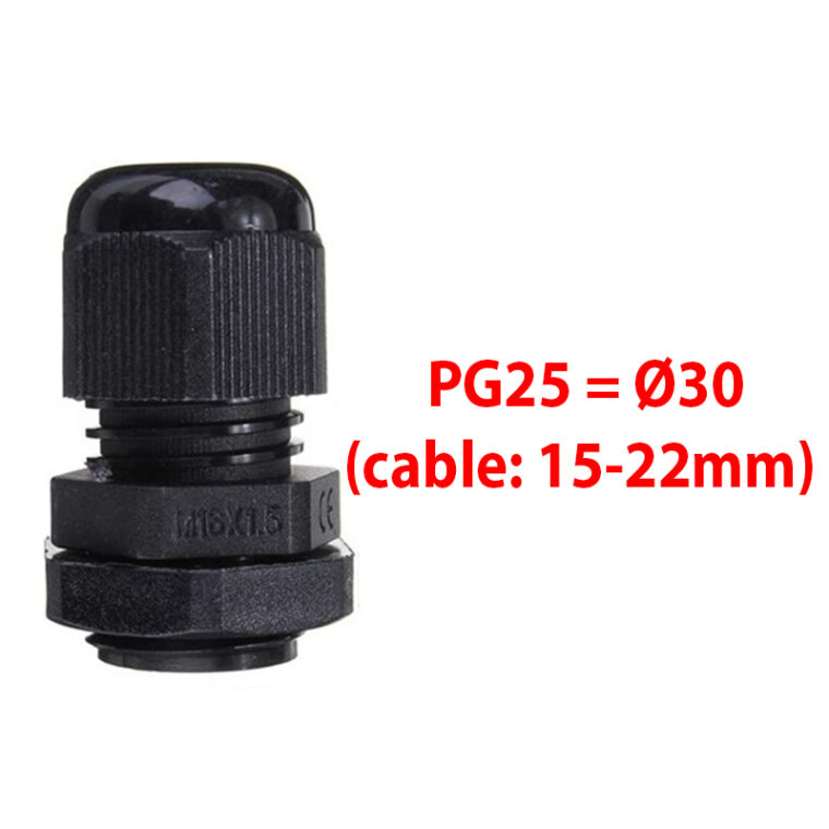 Ốc Siết Cáp Nhựa Chống Nước Pg Các Kích Cỡ (gói 10 Chiếc)