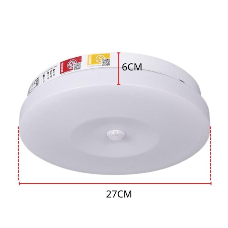 Đèn ốp Trần Cảm Biến Tích điện Ecl