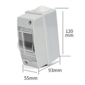 Hộp Chống Nước Ip65 Cho Cb Aptomat Gắn Ray Htx