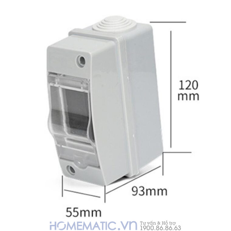 Hộp Chống Nước Ip65 Cho Cb Aptomat Gắn Ray Htx