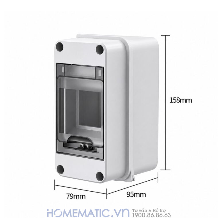 Hộp Chống Nước Ip65 Cho Cb Aptomat Gắn Ray Htx